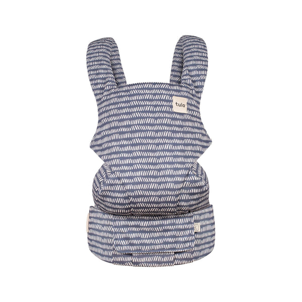 Tula Explore carrier in breathable mesh for all-day comfort.