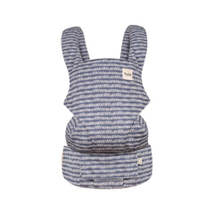 Tula Explore carrier in breathable mesh for all-day comfort.