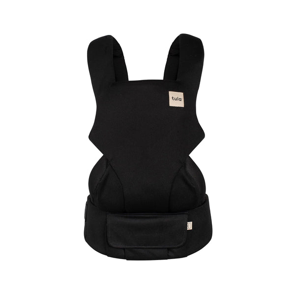 Tula Explore carrier front-facing out in breathable mesh for baby engagement