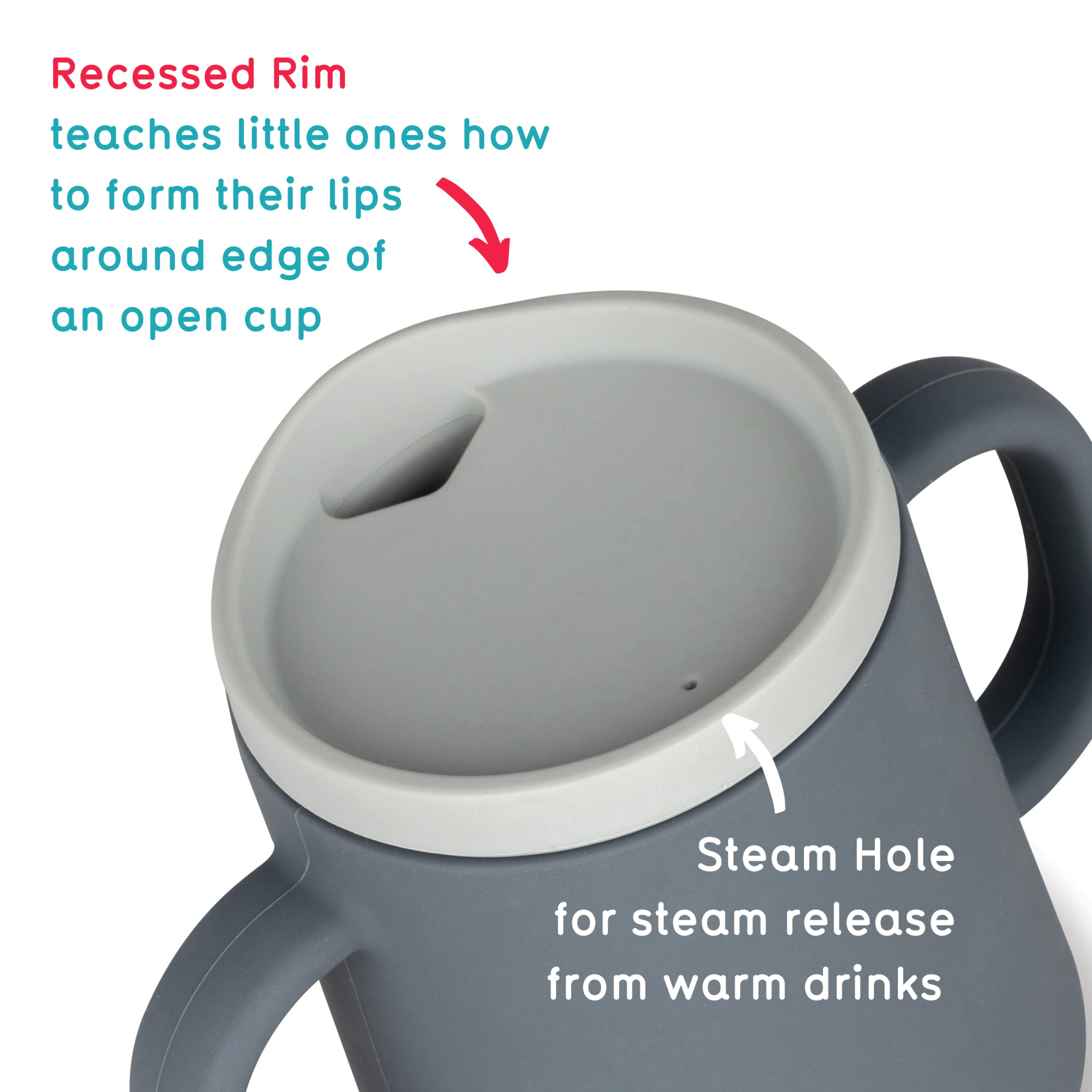 TUM TUM trainer cup spoutless base provides stability during practice