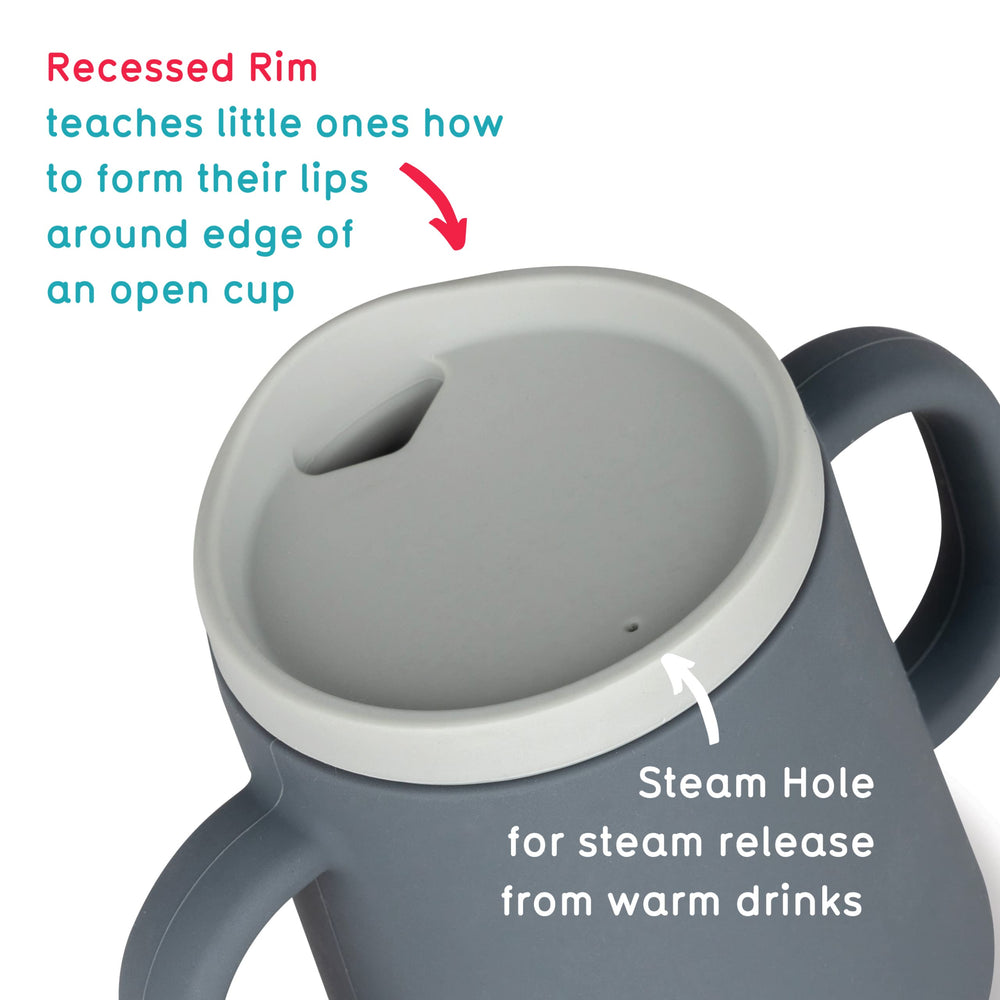 TUM TUM trainer cup spoutless base provides stability during practice