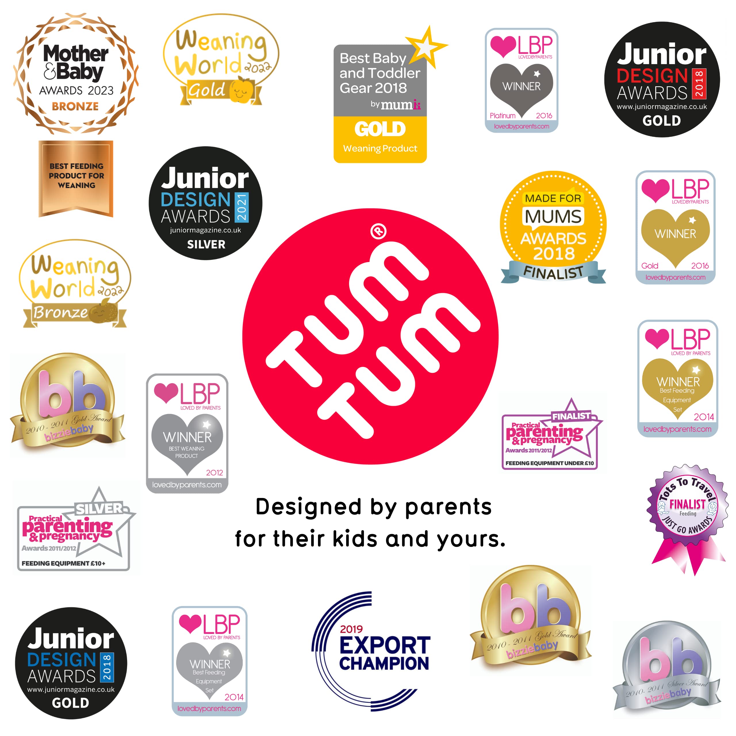 TUM TUM Tippy Up spare straw and brush set included