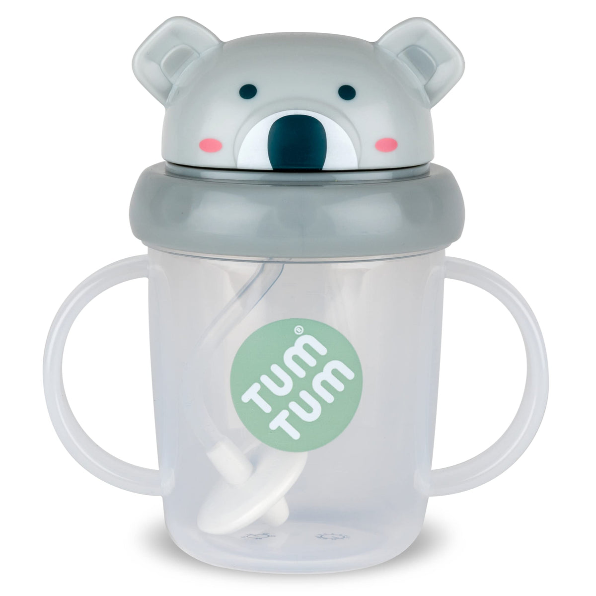 TUM TUM Tippy Up with weighted straw enables easy drinking at 200ml