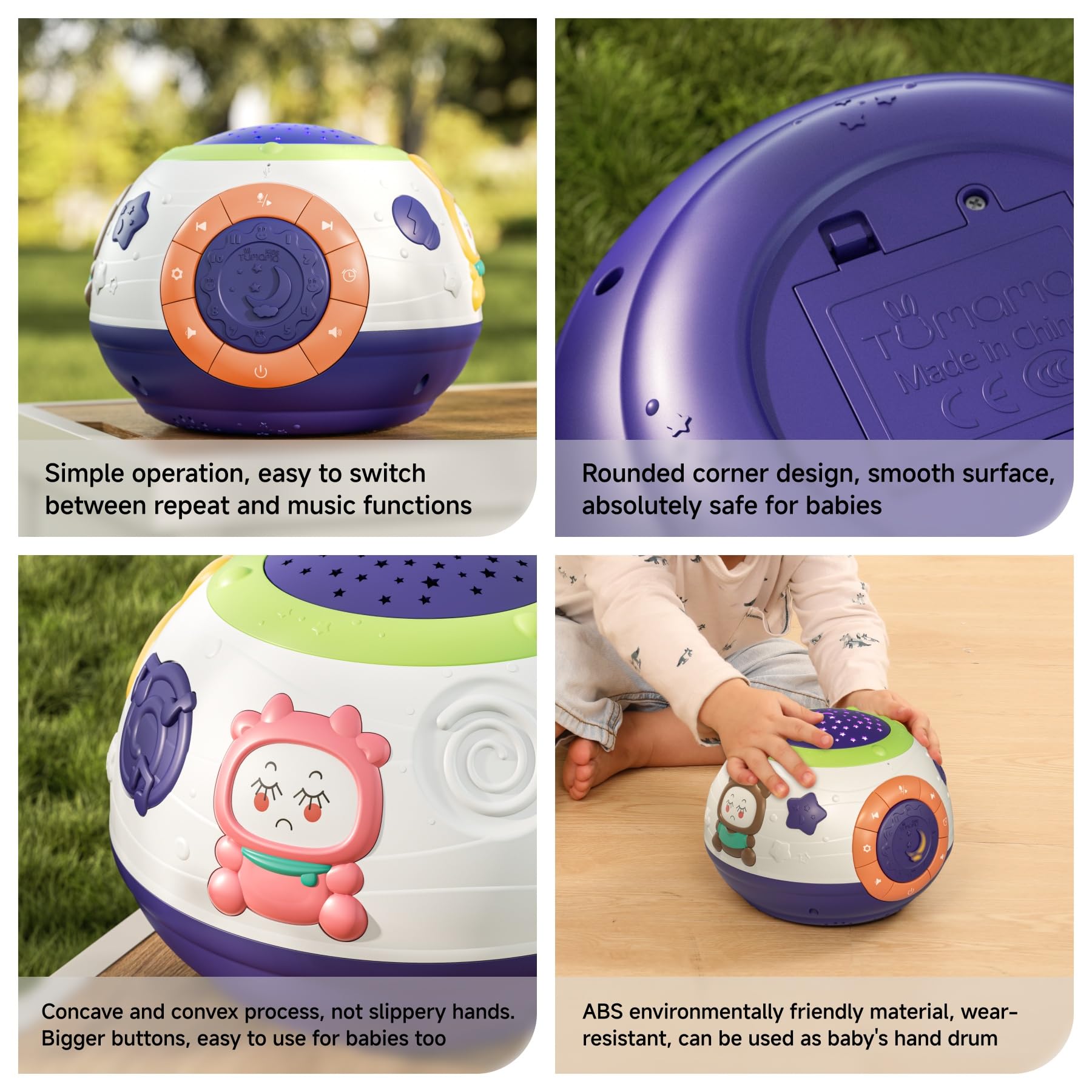 TUMAMA KIDS four-colors-memory-songs capture attention with bright visuals and tunes