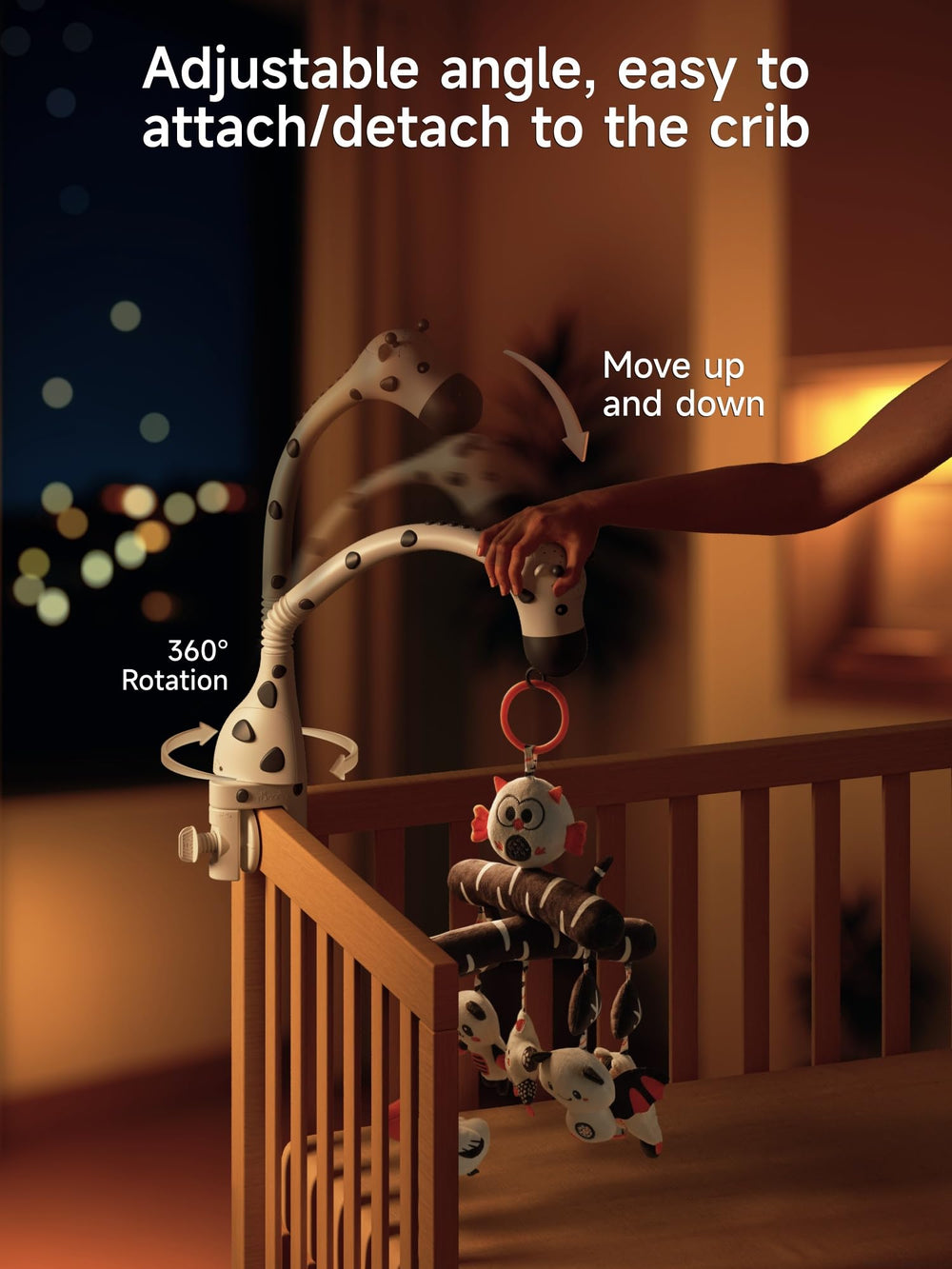 TUMAMA KIDS music and white noise support gentle baby sleep.