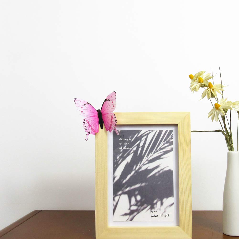 Tuosiwei butterfly wall decal in kids room creates cheerful, imaginative ambiance.