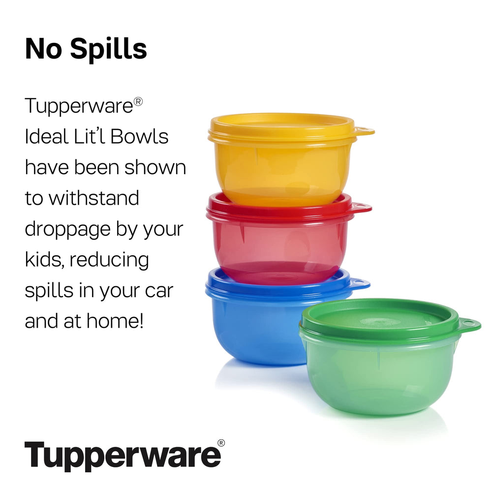 Includes lids for easy meal prep and on-the-go lunches.