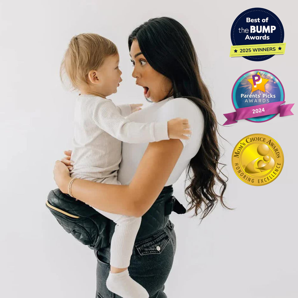 TushBaby built-in lumbar support adds comfort for all-day wear