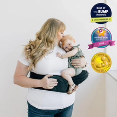 TushBaby no-flimsy-foam-design emphasizes durable, cushioned support.