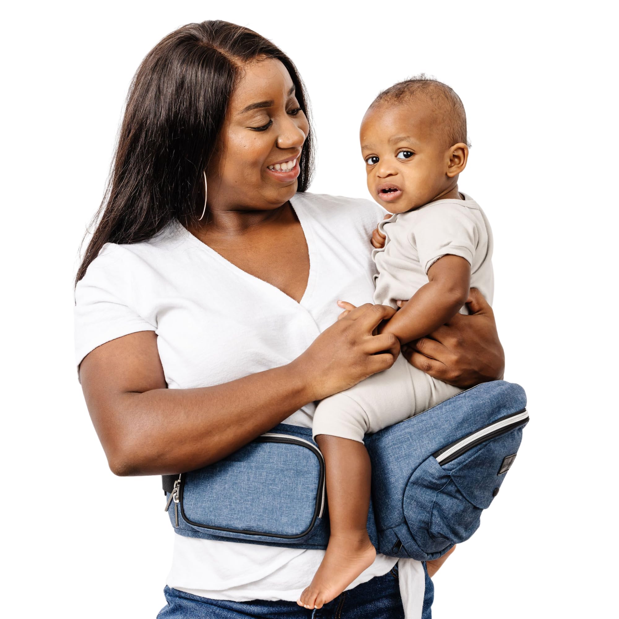 TushBaby extender for adjustable fit on waists 23–44 inches