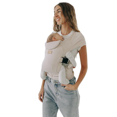 TushBaby Pearl Wrap with buckle closure for quick on-off without twisting