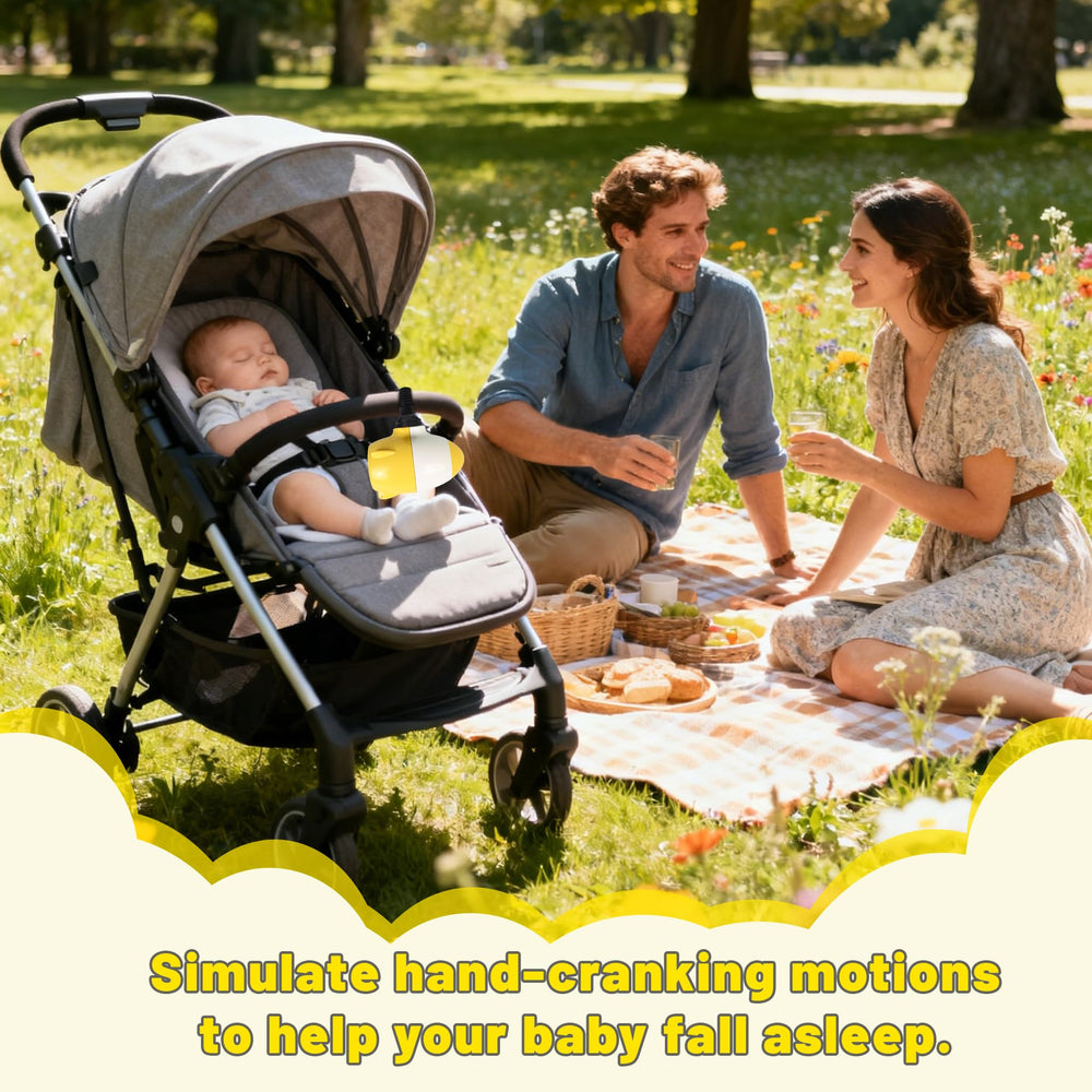 TUWEIPAIKE rechargeable battery powers on-the-go soothing sessions.