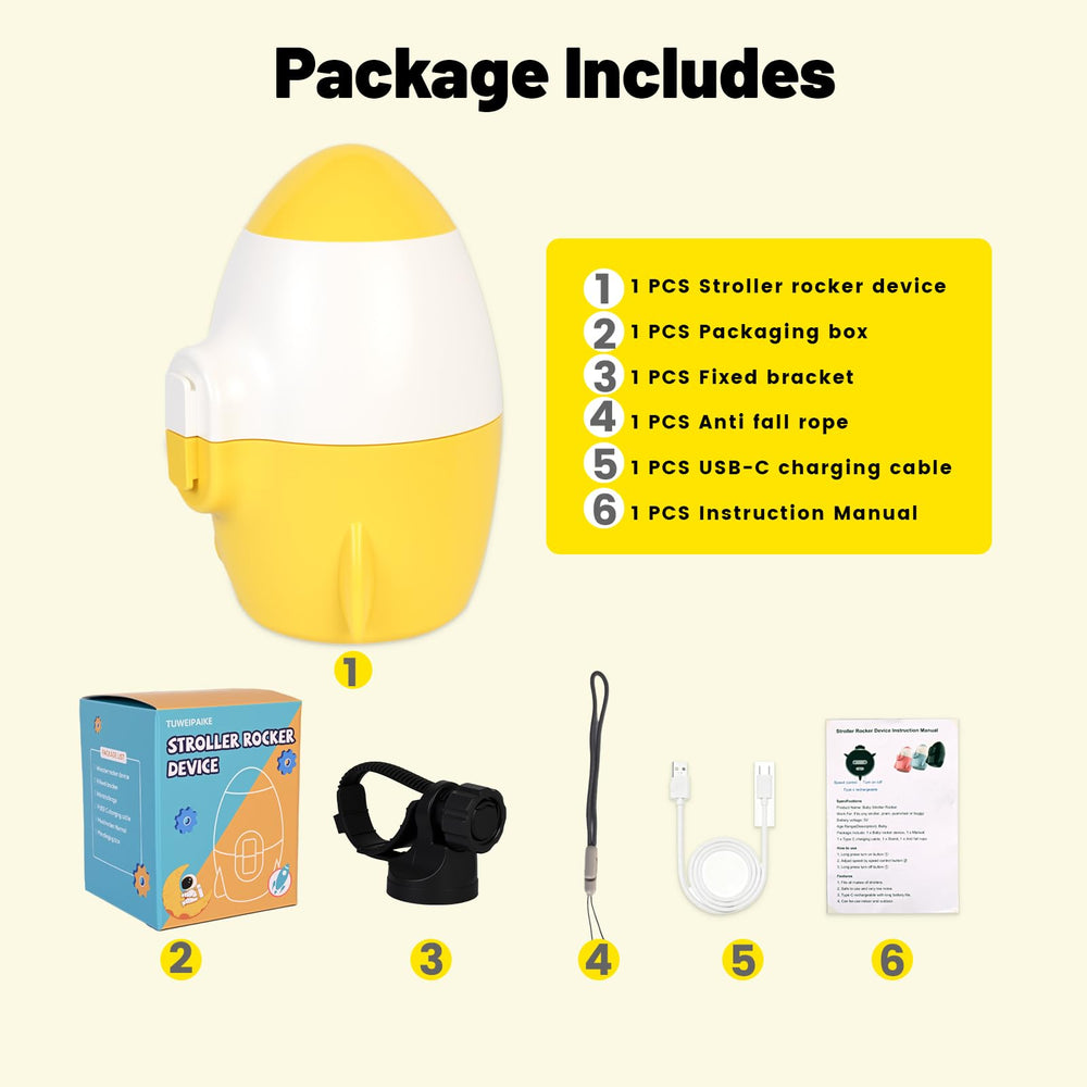 TUWEIPAIKE stroller compatibility supports pushchairs and prams for flexible use.