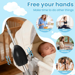 TUWEIPAIKE rocker demonstrates five vibration patterns for customizable soothing