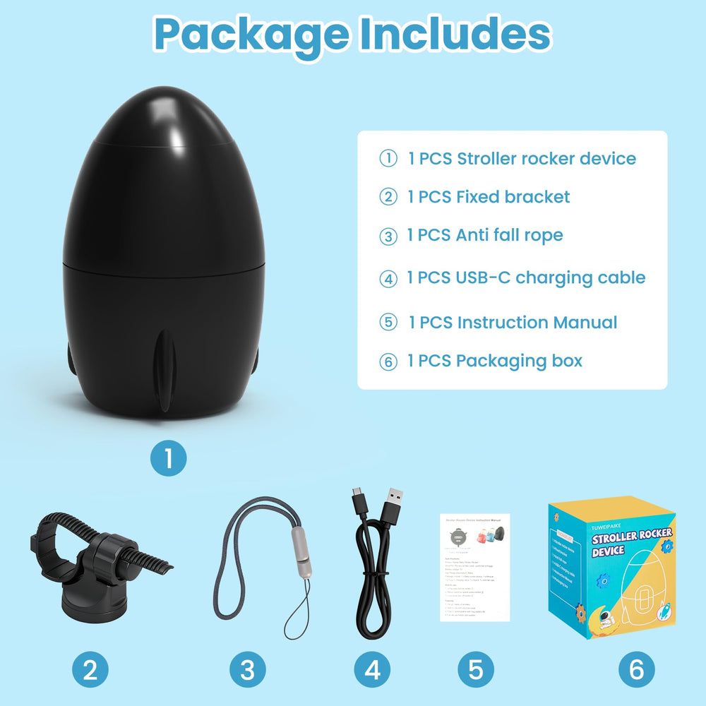 TUWEIPAIKE fits pushchairs and prams for versatile on-the-go use