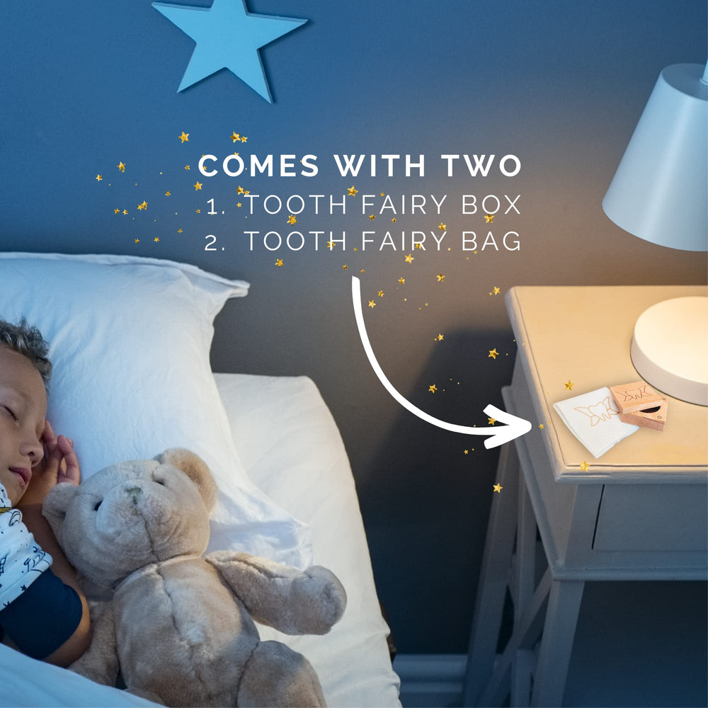 Twenty Moments Tooth Fairy Poem Card offers a kindness message for bedtime.
