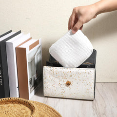 Tweruna Period Bag corduroy white compact size fits in most bags.