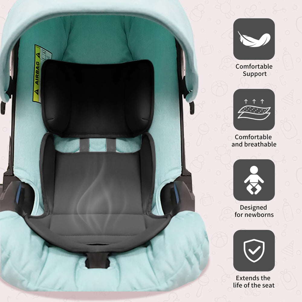 Twievo 2-in-1 design offers seat cushion and pillow modes for versatile use.