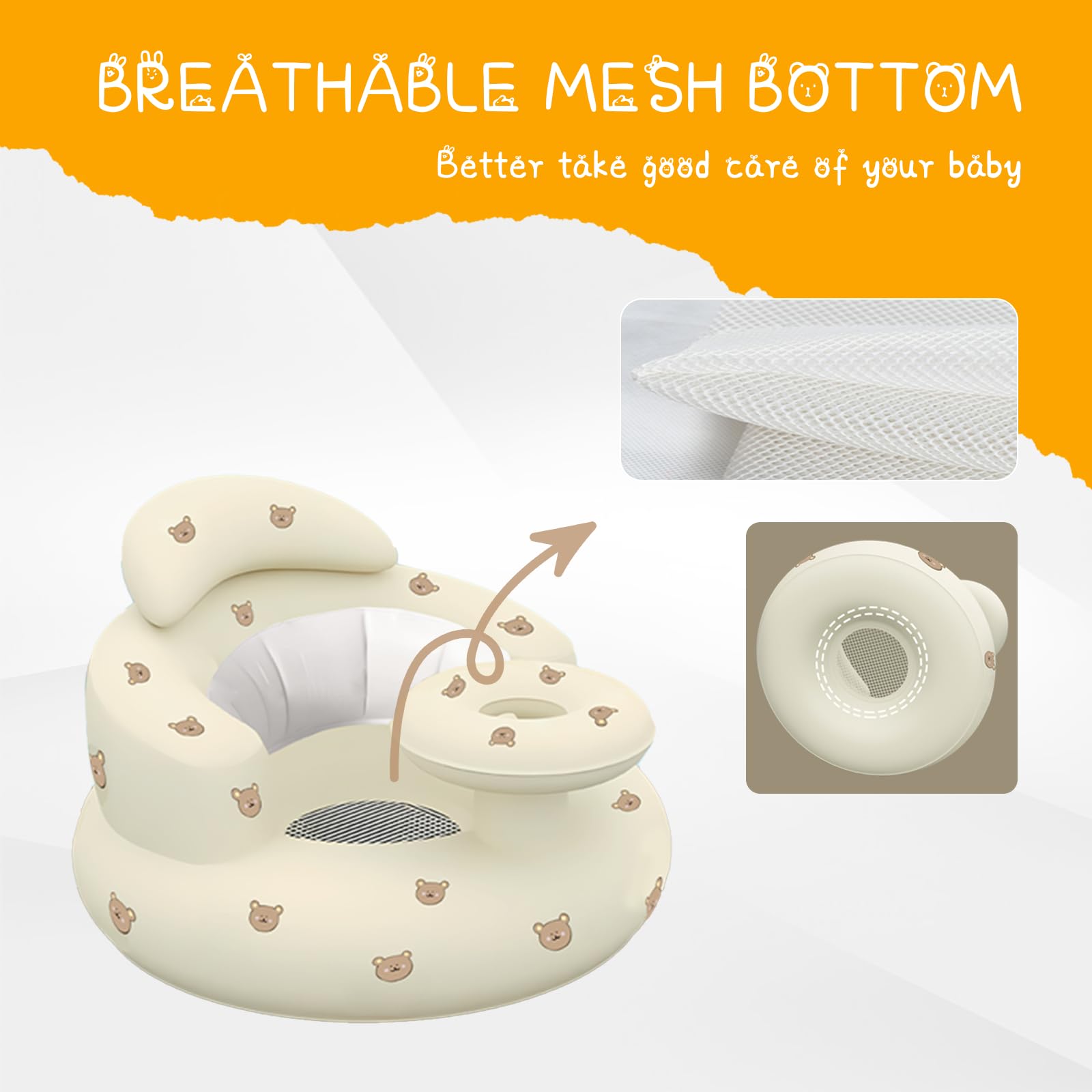 Twievo feeding tray seat supports mealtimes and snacks for babies.