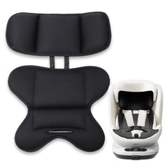 Twievo infant car seat insert supports head and body for newborn comfort.