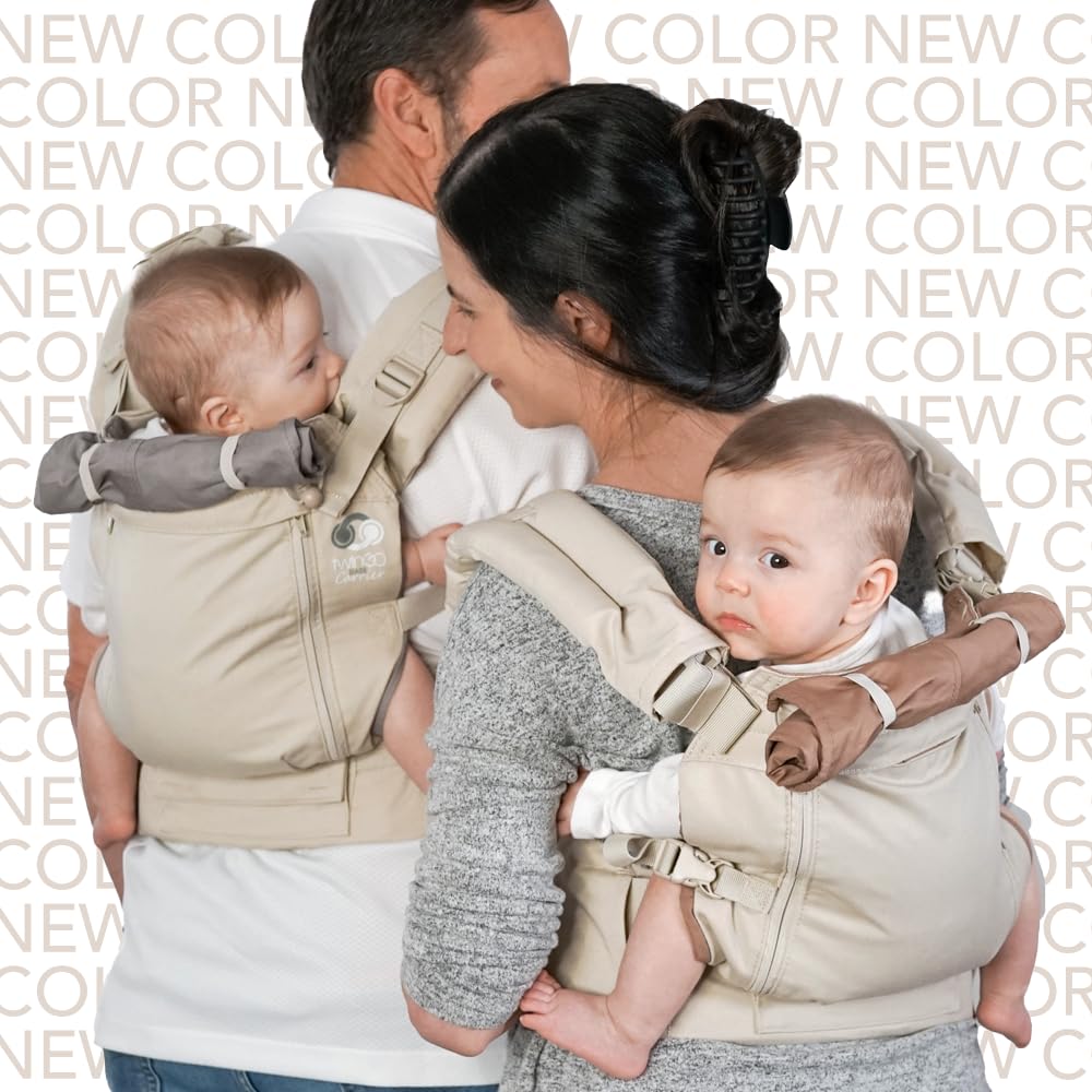 TwinGo Air Model infant insert option for starting with smaller babies.