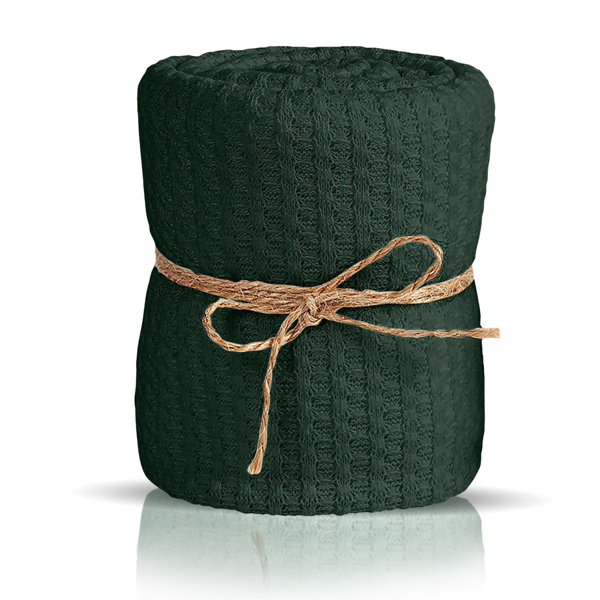 Twinkle Nest dark green baby wrap ready for newborn photography