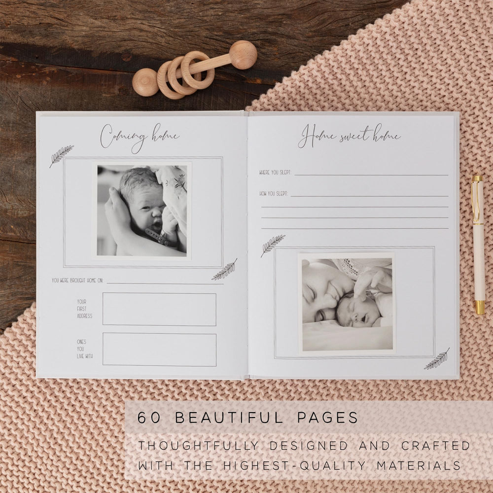 Two Little Dinos 4x6-inch size fits standard photos for easy memory building.
