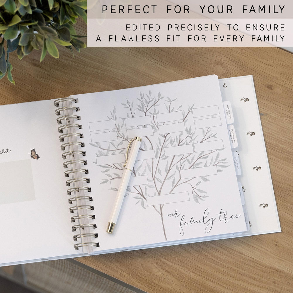 Embellished cover of Two Little Dinos memory book conveys premium craftsmanship