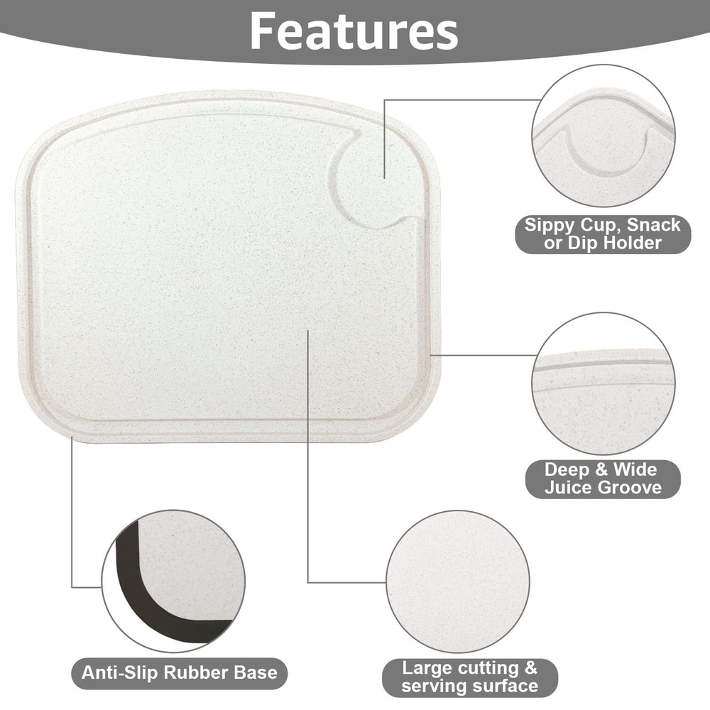 Two Peas compact kids serving tray used at mealtime