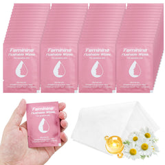 Twoworld feminine wipes travel pack offers compact on the go cleansing.