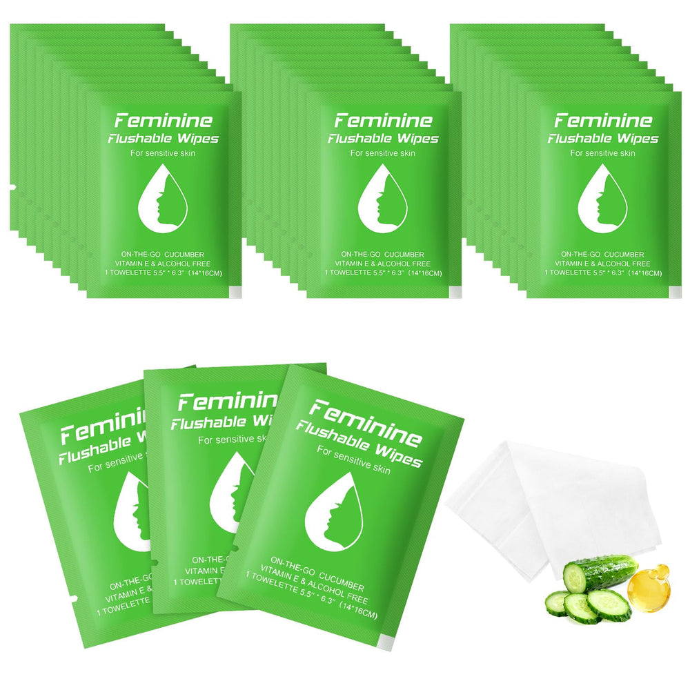 Twoworld feminine wipes travel packaging showing compact on-the-go care