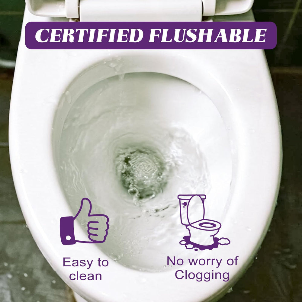 Twoworld lavender-scent wipes offer odor control for daily freshness.