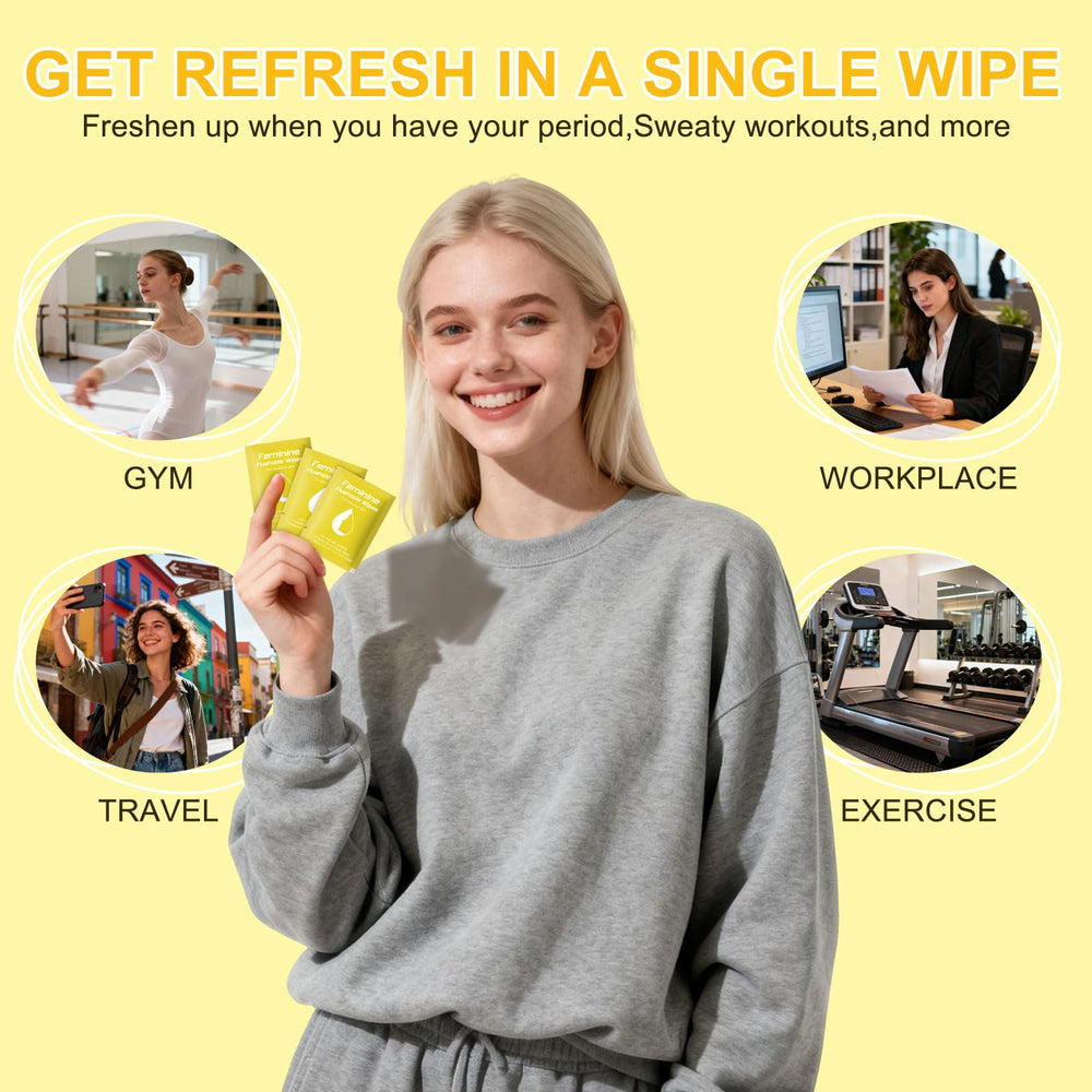 twoworld 100-count wipes pack ready for daily freshening routines.