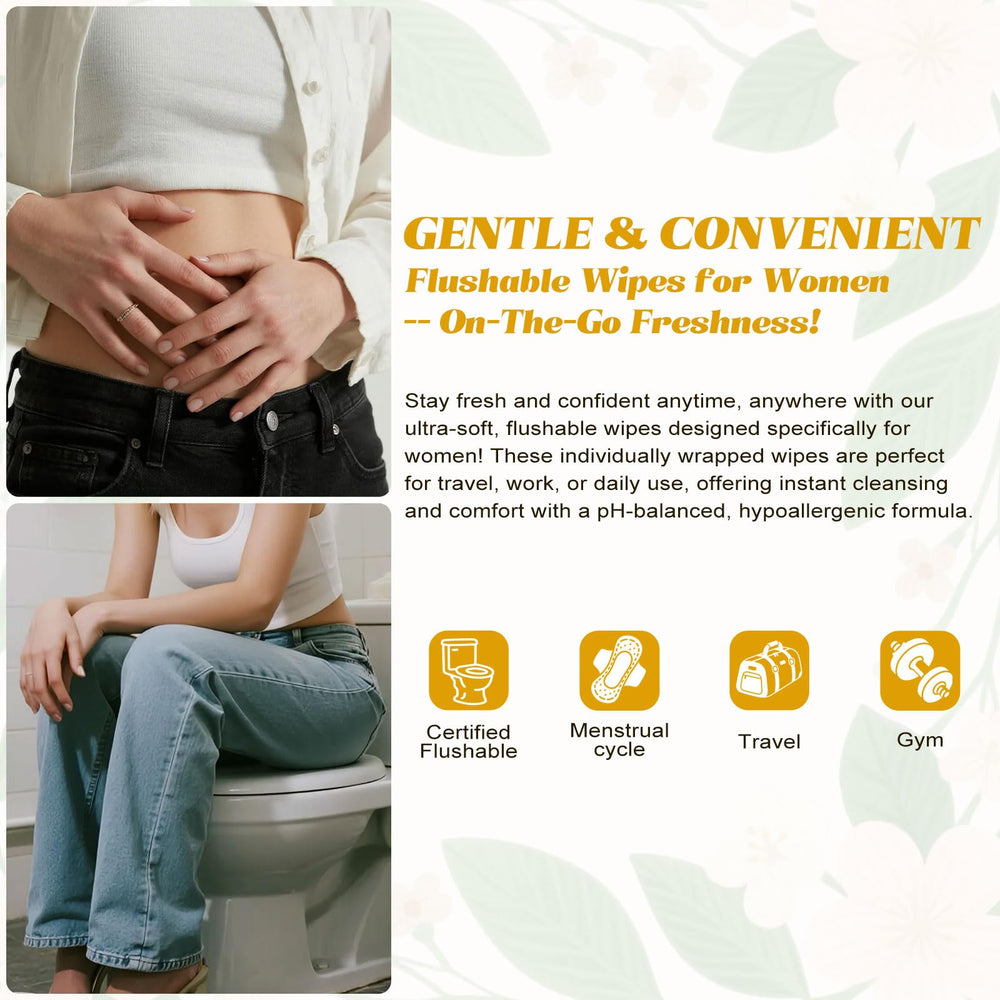 PH balanced Twoworld wipes suitable for sensitive skin