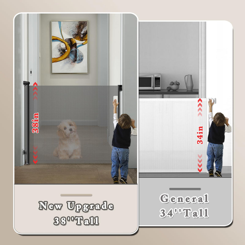 TXTLDB dog gate black finish complements modern home decor