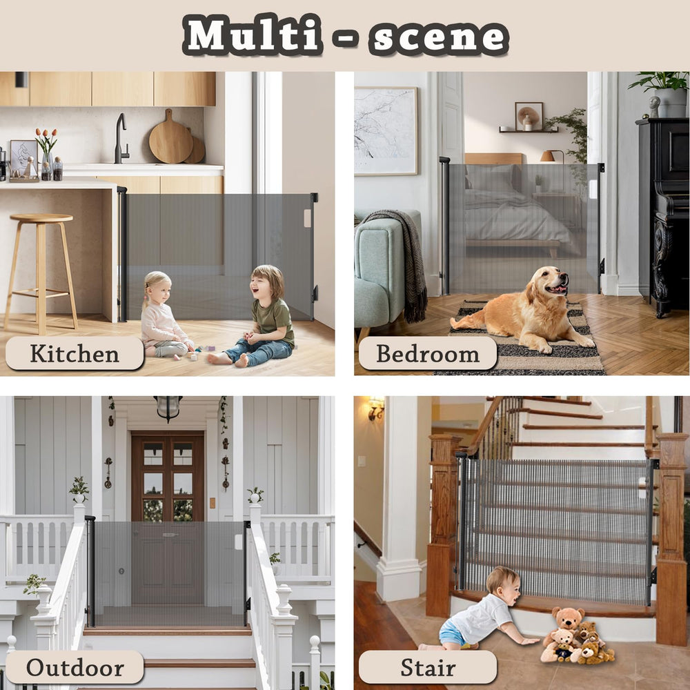 TXTLDB dog gate installation kit with brackets for quick setup