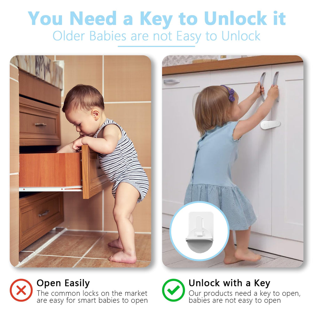 TXTLDB kid-friendly design helps parents manage cabinet safety