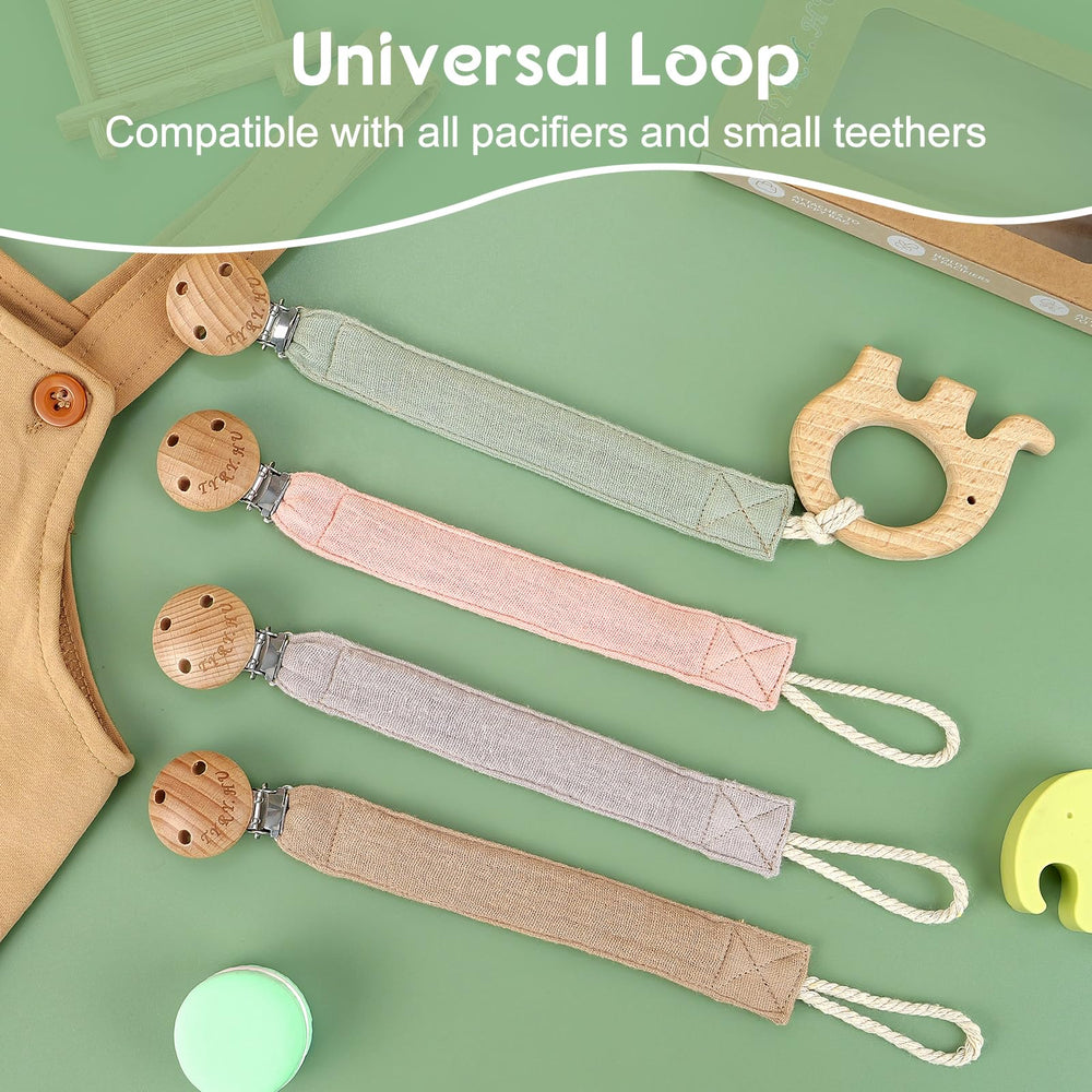 TYRY.HU Ribbon Pacifier Clip Holder safe materials; BPA-free and non-toxic