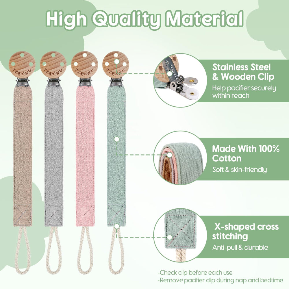 TYRY.HU Upgraded wooden stainless clip close-up highlighting rust-proof design