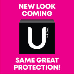 U by Kotex AllNighter pad with wings product image shows secure overnight protection
