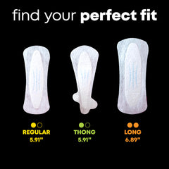 U by Kotex Balance daily liner barely-there fit for all-day comfort