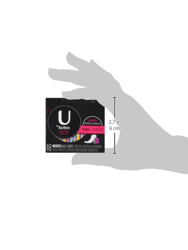 U by Kotex Barely There liner light days used as tampon backup.