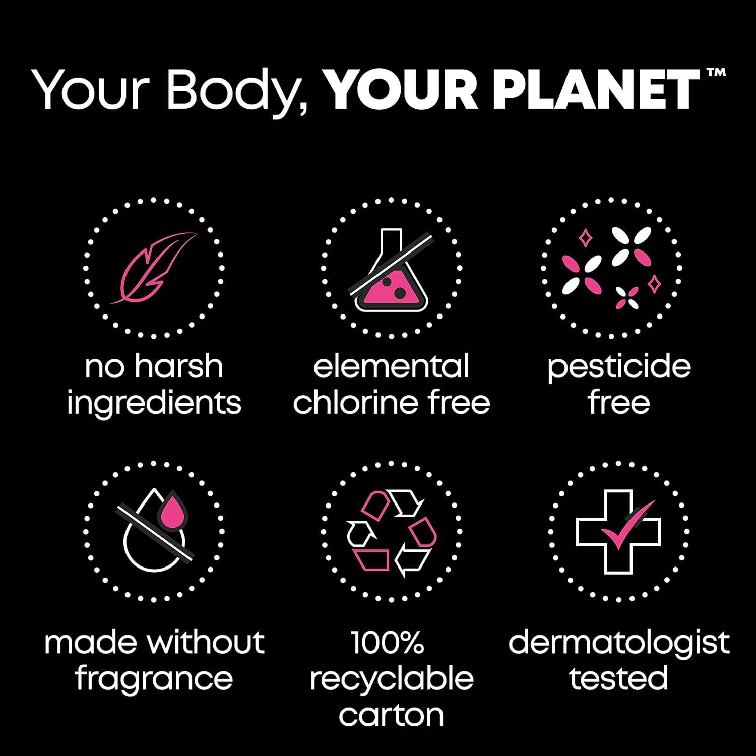 U by Kotex Barely There liner flexes with your movement.