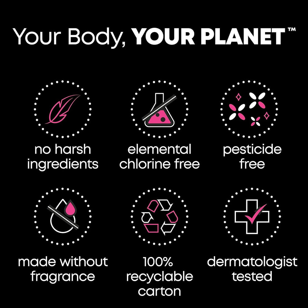 U by Kotex Barely There liner flexes with your movement.