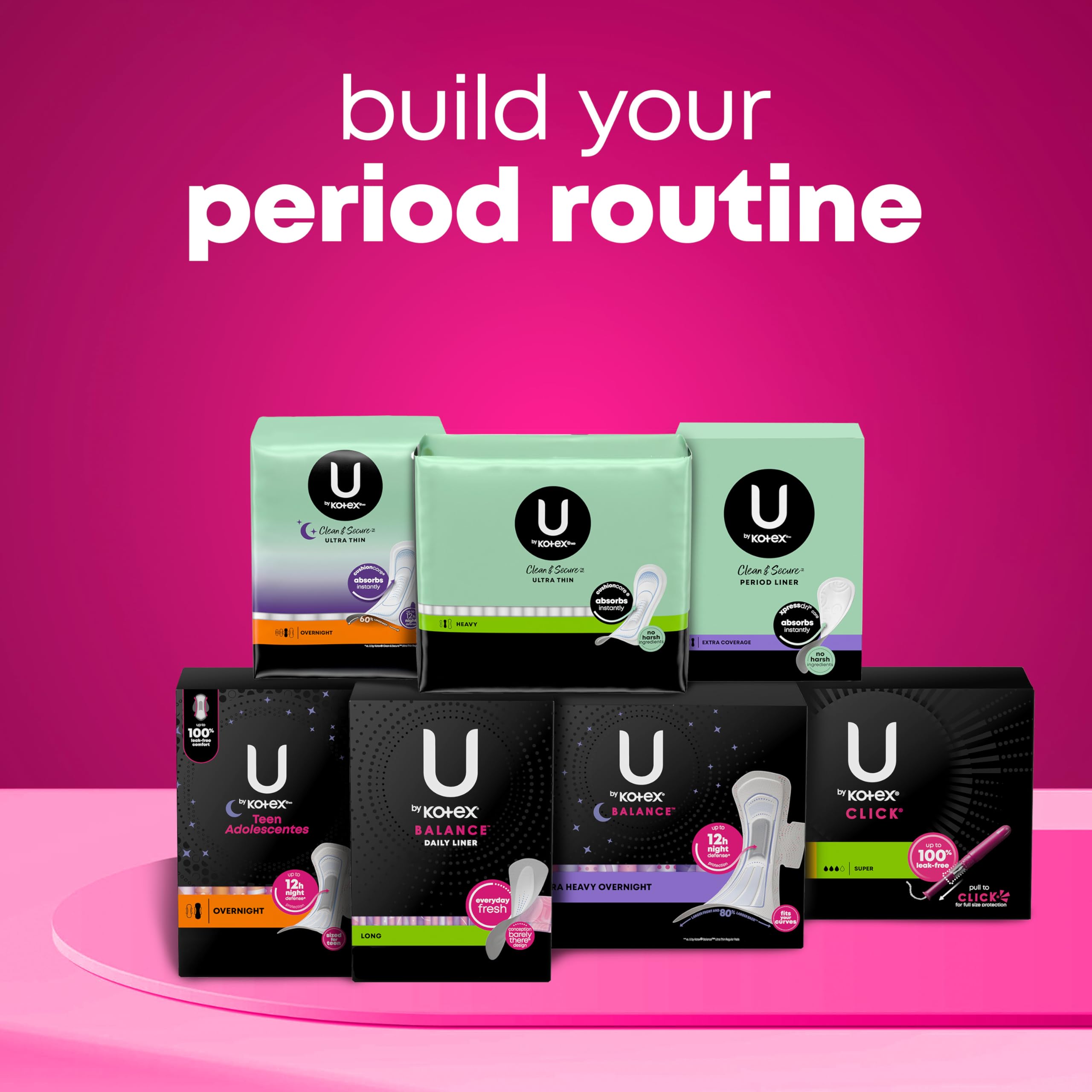 Nighttime use with a 14-count pack supports restful nights.