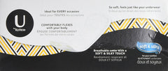 U by Kotex Lightdays liner close up of soft, flexible core