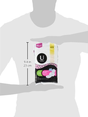 Night-time protection option in U by Kotex Security Ultra Thin Pads with Wings