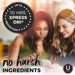 U by Kotex Ultra Thin Long Pads show long coverage with flexible fit.