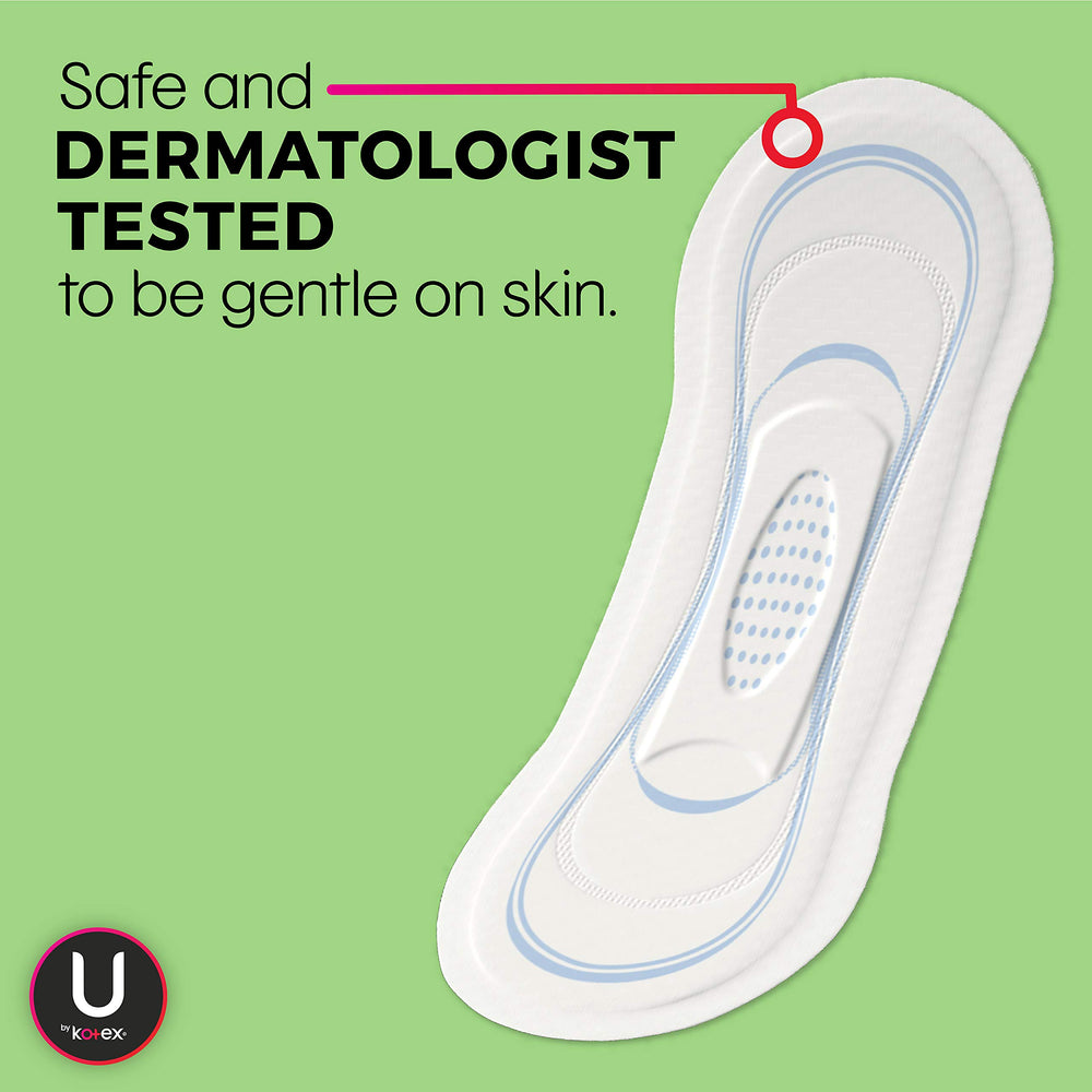 U by Kotex 20-count pack provides everyday discreet protection.