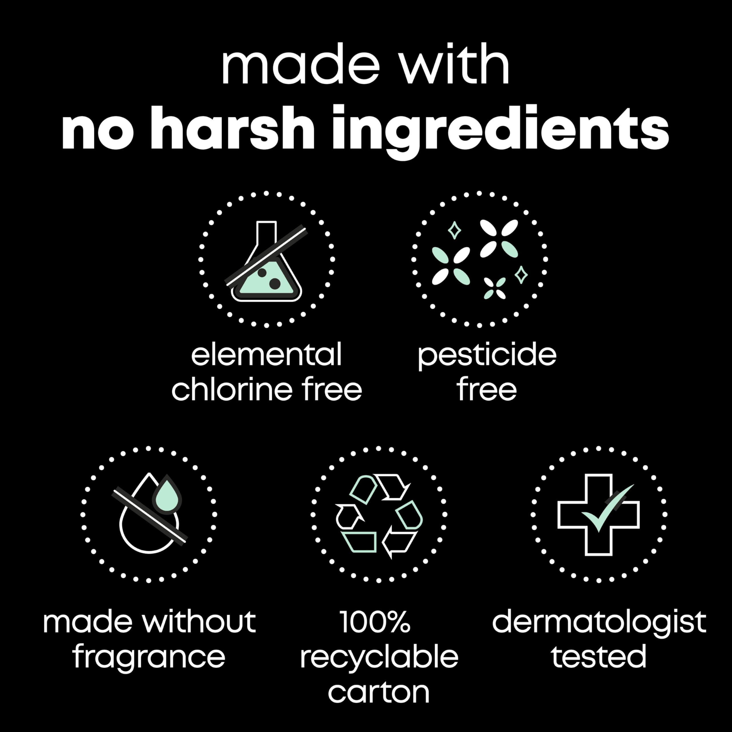 Dermatologist-tested and hypoallergenic, prioritizing gentle wear.